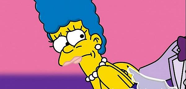  Simpsons Porn - Marge and Artie afterparty